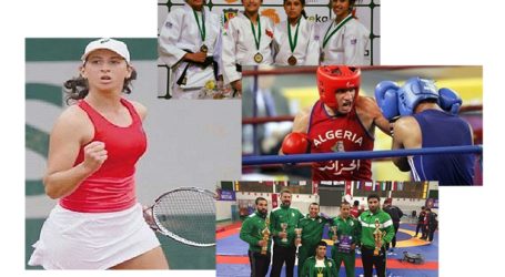 ربيع إنتصارات فذة للرياضة الجزائرية